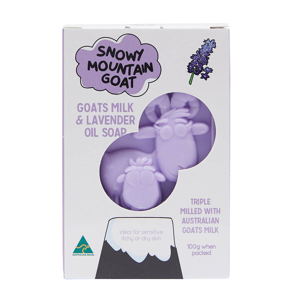 100g Goats Milk and Lavender Oil Soap